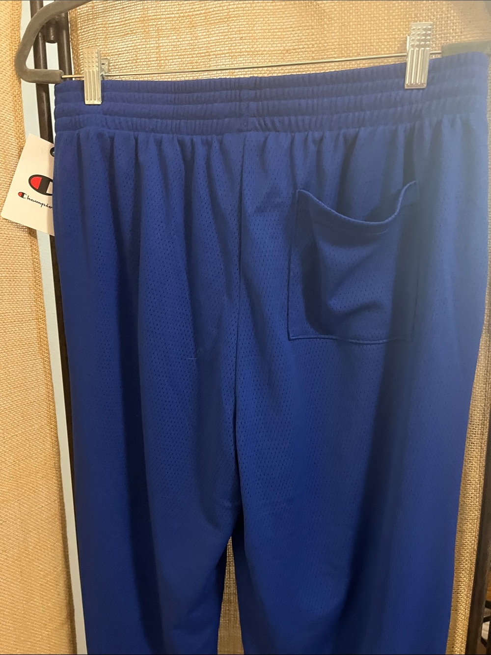 Champion Royal Blue Athletic Joggers with White Drawcord - Picture 5 of 6